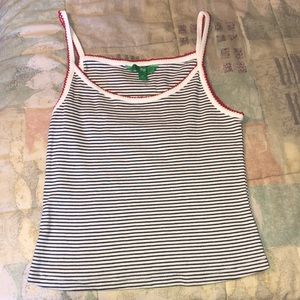 Striped crop top